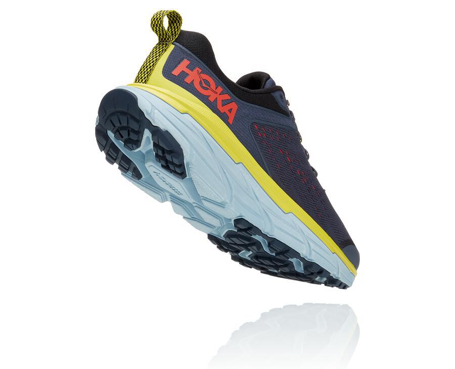 Hoka One One Trailove Tenisky Panske Modre - Challenger ATR 6 - 42706-HGJA